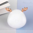 thumbnail image 4 of Sidaley Altavoz recargable compatible con Bluetooth, altavoz portátil para fiesta en casa, reproductor de música, caja de sonido, decoración de mesa, Videojuegos y accesorios Blanco, 4 of 6