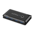 thumbnail image 3 of MesaSe USB 3.0 Switch Selector 2 Computers 4 Port USB Sharing Devices KVM Switch Hub For PC Scanner Keyboard Mouse Printer, 3 of 8