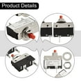 thumbnail image 6 of 2 Pcs 2.5/3/4/5A 91 Series Manual Reset Thermal Switch DC Circuit Breaker Over Current Overload Protector Accessory In Stock, 6 of 6