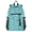 Turquoise Leopard Print, variant on JIALIOU 14" Laptop Backpack Waterproof Airline Approved Stylish Casual Daypack for Travel Business College Work, Blue Yellow Plaid Pattern