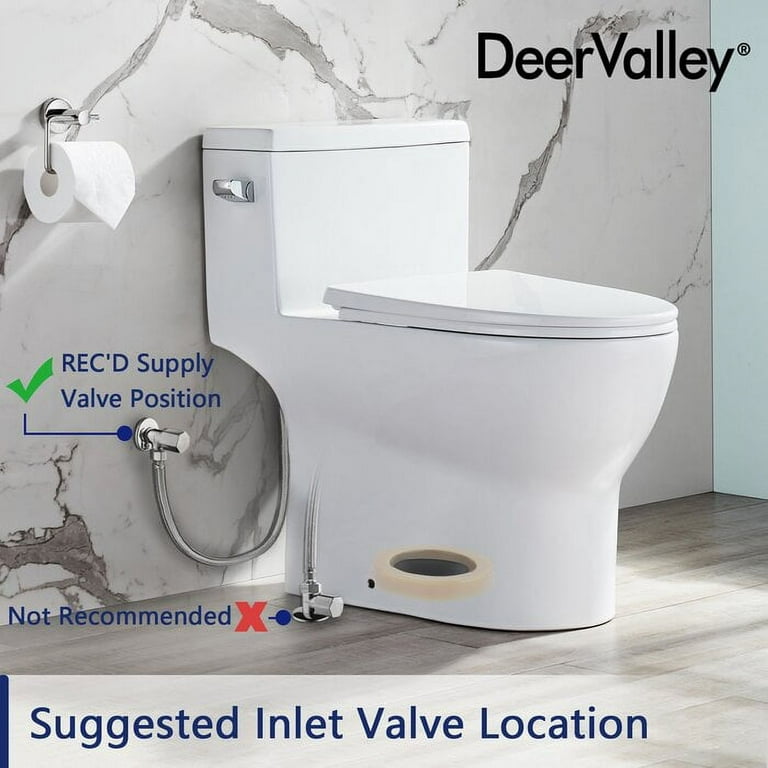 DeerValley Concord DV-1F52626 One-Piece Toilet 1.28 GPF Standard 