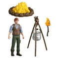 thumbnail image 4 of IDEANATEGRATE 1Set Camping Bonfire Model Wild Bonfire Model Simulation Dolls Multi Color 9.2X4.2X2CM PVC Material, 4 of 8