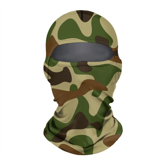 All-Over Print Scarf/Ski Mask – Windproof, UV Protection Balaclava for Men & Women, Breathable Stretch Balaclava Neck Gaiter, Moisture-Wicking Face Cover for Cycling, Running, Skiing & Outdoor Sports
