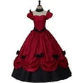 thumbnail image 2 of Gothic Southern Belle Victorian Dress Marie Antoinette Wedding Dress Ball Gown Rococo Masquerade Prom Dress, 2 of 7