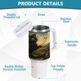 thumbnail image 4 of 40 Oz Car Handle Water Bottle Water Cup Water Bottle Water Jug Coffee Cup Travel Water Bottle Cartoon Magic Cat, 4 of 8