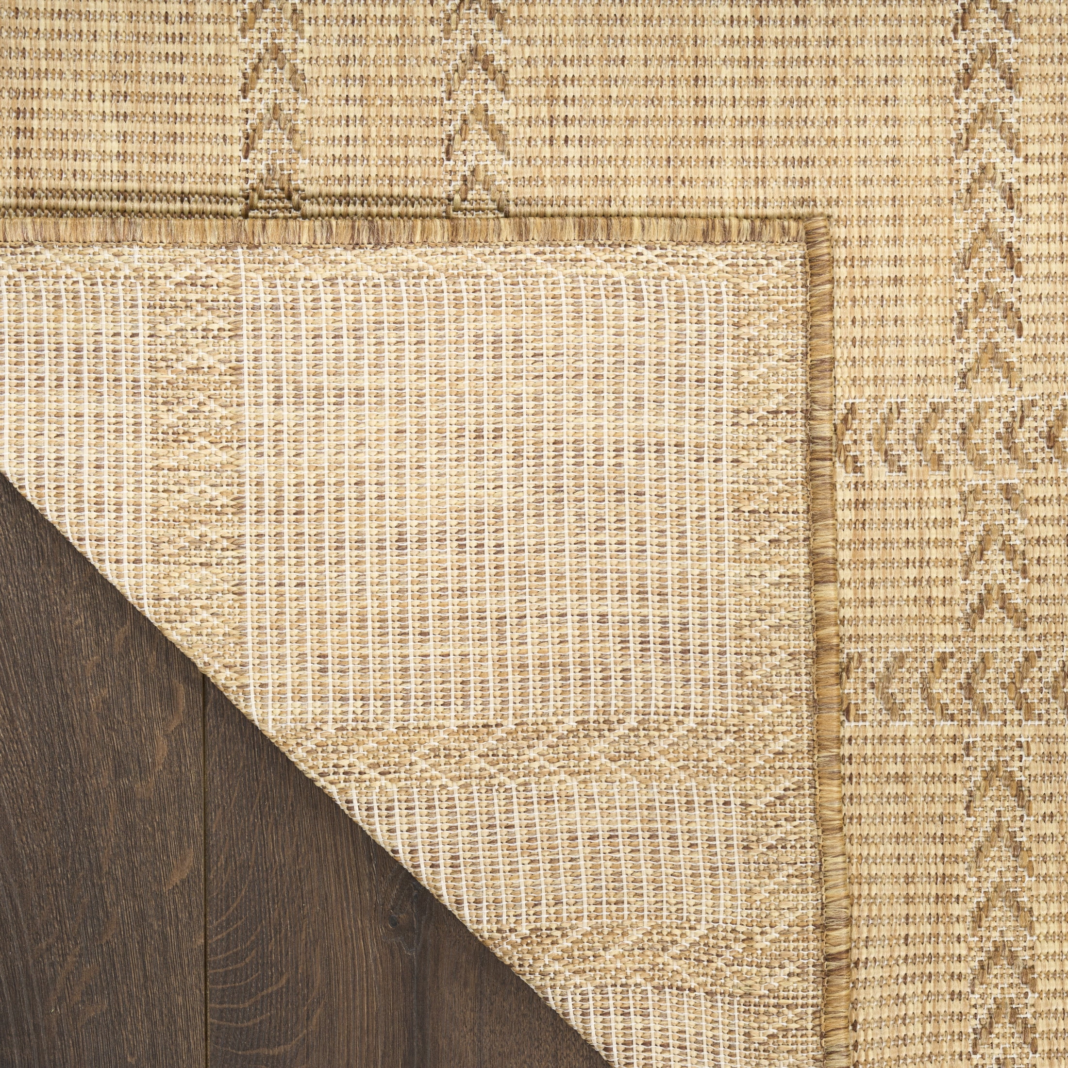 Nourison Horizon Indoor/Outdoor 3' x 5' Natural Modern Rug