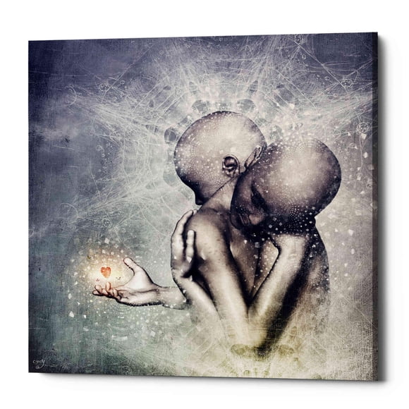 Epic Graffiti 'Souvenirs We Never Lose' par Cameron Gray, Art Mural sur Toile, 37"x37 Pouces