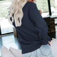 thumbnail image 4 of Chandails à Capuchon pour Femmes - Mode Décontractée pour Femmes, Imprimé Floral, Manches Longues, Col Rond, Poche, Pull, Blouse, Tenues d'Automne, 4 of 6