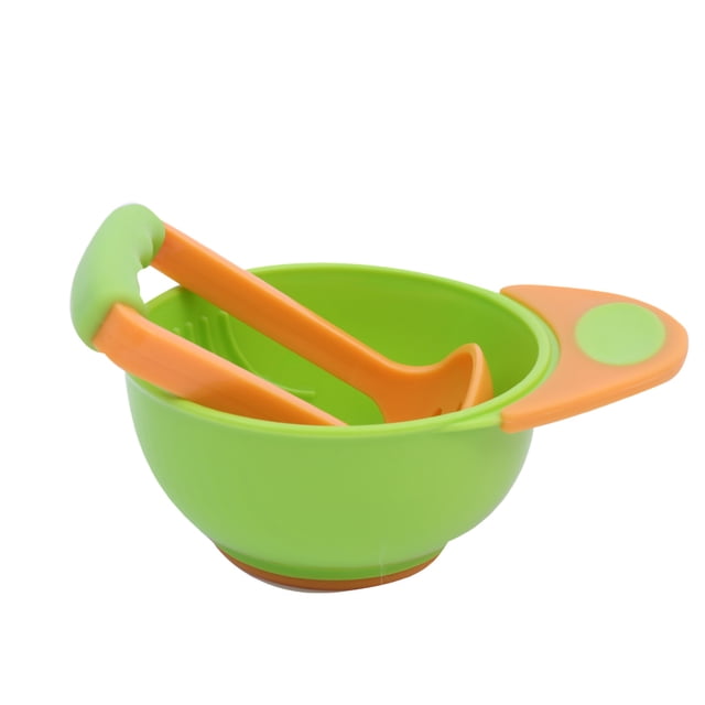 Trituradora para hacer alimentos para bebés, tazón para triturar y servir, trituradora de alimentos para bebés, tazón para triturar para bebés, uso conveniente