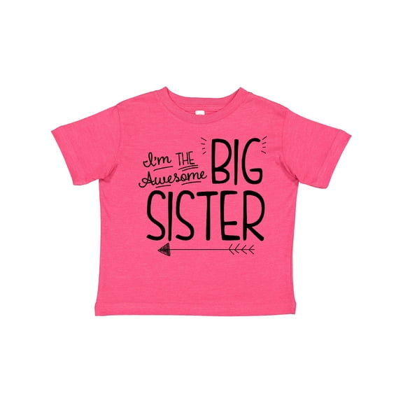 Inktastic I'm the Awesome Big Sister Girls Toddler T-Shirt