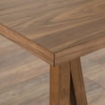 thumbnail image 4 of GDF Studio Sabrina Mid Century Modern Wood Dining Table, Walnut, 4 of 9