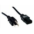 thumbnail image 1 of Standard Complet - Câble d'Alimentation - NEMA 5-15 (P) pour Alimenter IEC 60320 C13 - AC 125 V - 10 A - 15 ft - Moulé - Noir, 1 of 1