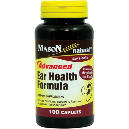 Mason natural Advanced Ear Health Formula Dietary Supplement, 100 count