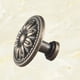 thumbnail image 2 of GOOHOCHY 8 tiradores sencillos para armarios, pomos vintage con forma de flor para cajones (bronce), 2 of 7