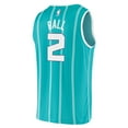 thumbnail image 3 of Men's Fanatics LaMelo Ball Teal Charlotte Hornets Fast Break Replica Jersey - Icon Edition, 3 of 3
