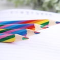 thumbnail image 3 of MasteelfCA 8Pcs Premium Distinct Colored Pencils Four-color Students Pencils (Assorted Color), 3 of 7