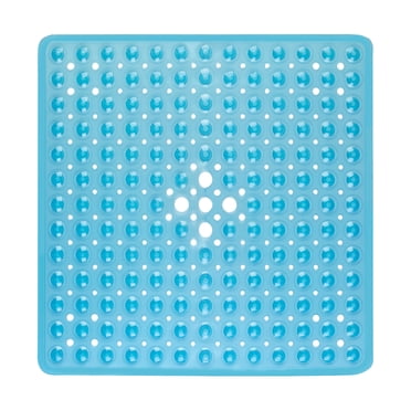 TheraCare Non-Slip Shower Mat, Anti-Fungal, BPA-Free, Mildew Resistant, 21" x 21"