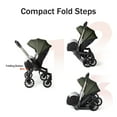 thumbnail image 6 of Cochildor Citi 2.0 Pro Baby Stroller, Rear-Facing Stroller with 3 Modes, Adjustable Handle & Extendable Seat Panel, Green, 6 of 7