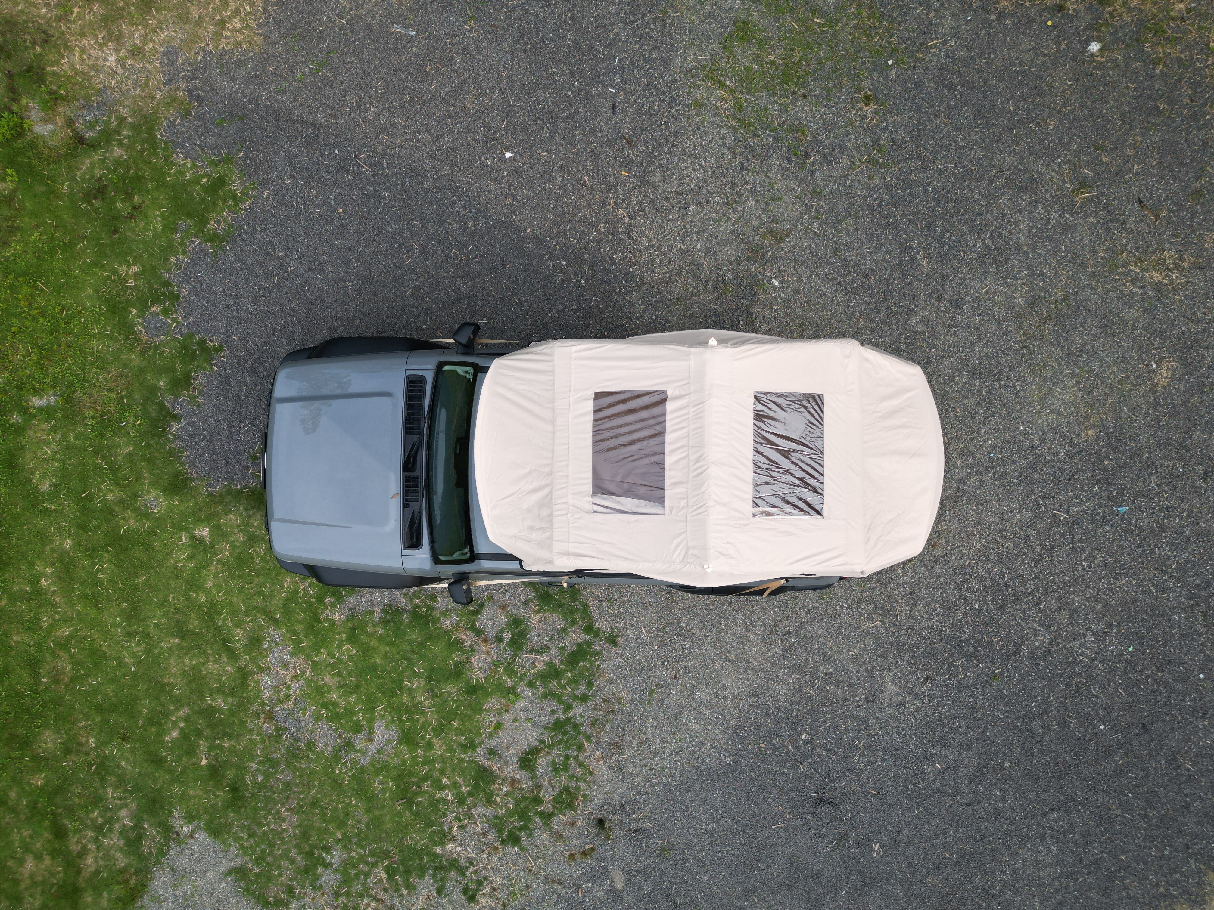 Car Roof Tent Truck Roof Tent, Car SUV Roof Tent Inflatable,Roof Top Tent Camping for 2 Person,Easy to Set Up,Roof Top Tent for Car