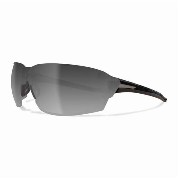 Edge Eyewear Safety Glasses, Silver, Mirrored, Black XV417