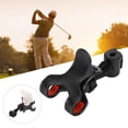 thumbnail image 4 of Golf Mobile Phone Bracket Record Posture Correction Selfie Clip 360 Rotation, Three Types for Different Needs, ABS Material, Universal Ballhead, Stable, Black Red Clip with, 4 of 7