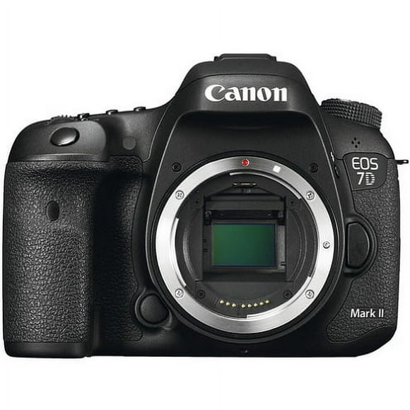 Canon Black EOS 7D Mark II Digital SLR Camera with 20.2 Megapixels (Body Only)