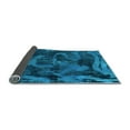 thumbnail image 2 of Ahgly Company Indoor Rectangle Persian Light Blue Bohemian Area Rugs, 7' x 10', 2 of 4