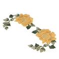 thumbnail image 3 of Parches bordados, 1 par de parches para ropa con bordado de flores, parches de flores de alto rendimiento, 3 of 12