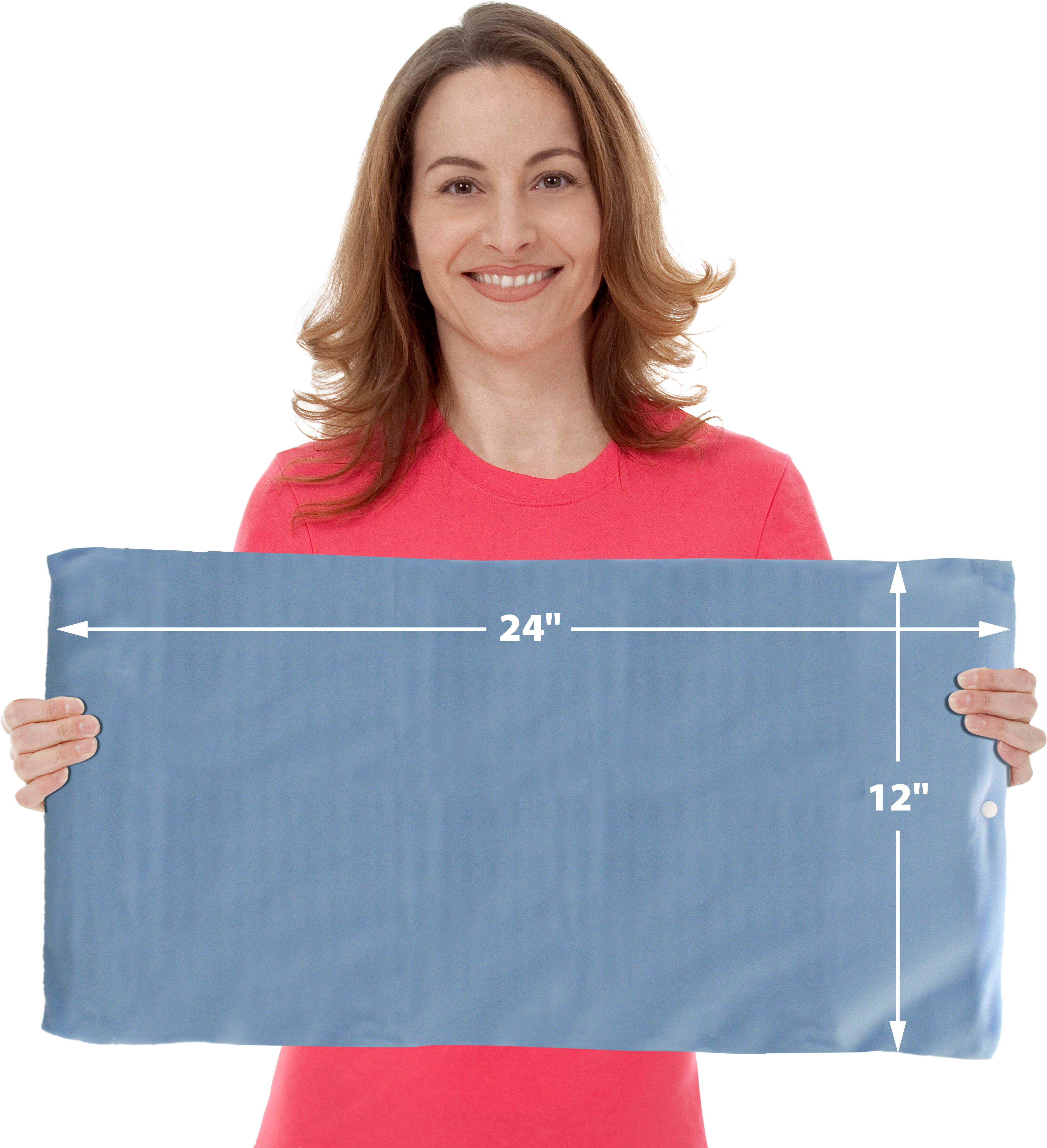 Cara Heating Pad Moist or Dry King Size, Blue