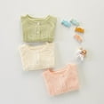 thumbnail image 6 of Kids Baby Infant Toddler Little Girl Thin Sweater Solid Cardigans for Toddler 0-4 Years,Green,9-12 Months, 6 of 6