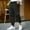 #Black, variant on DPTALR Men's Casual Striped Printed Elastic Waist Drawstring Breathable Ankle Pants with Pockets, Black Big and Tall Men L
