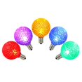 thumbnail image 1 of Vickerman Vickerman XLED5G40 Ampoule de Remplacement Facettée G40 Multicolore 5 par Sac, 1 of 1