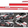thumbnail image 1 of 5 Pcs Autocollant de Voiture, Autocollant de Capot en Vinyle Autocollants de Voiture, Autocollant de Pare-Chocs en Vinyle pour Voitures (Rouge), 1 of 5