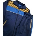 thumbnail image 2 of Men’s Tracksuit Traditional Checker Boxed Track jacket & Track pants Full Suit Matching Jogging Set, 2 of 4