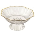 thumbnail image 2 of Fancyes Fruit Bowl Stylish Fruit Holder for Table Centerpiece Dining Room Home Decor Clear, 2 of 8