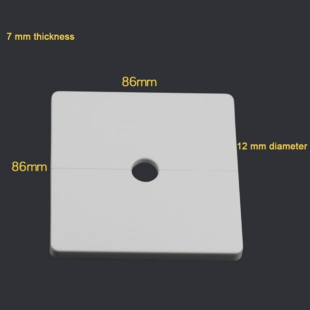 Luckyn ABS TV Background Wall Hole Shielding Cover Threading Pipe Decorative Cover