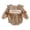 Brown-My Rolls are Handmade, variant on RUINIXCW Newborn Baby Girl Thanksgiving Outfit Fall Winter Clothes Gingham Plaid Bubble Romper Turkey Embroidery Long Sleeve Bow Playsuit Jumpsuit