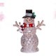 thumbnail image 5 of Muñeco de nieve iluminado YONGSHENG adorno navideño figuras LED decoración luz nocturna 3x5x11cm, 5 of 5