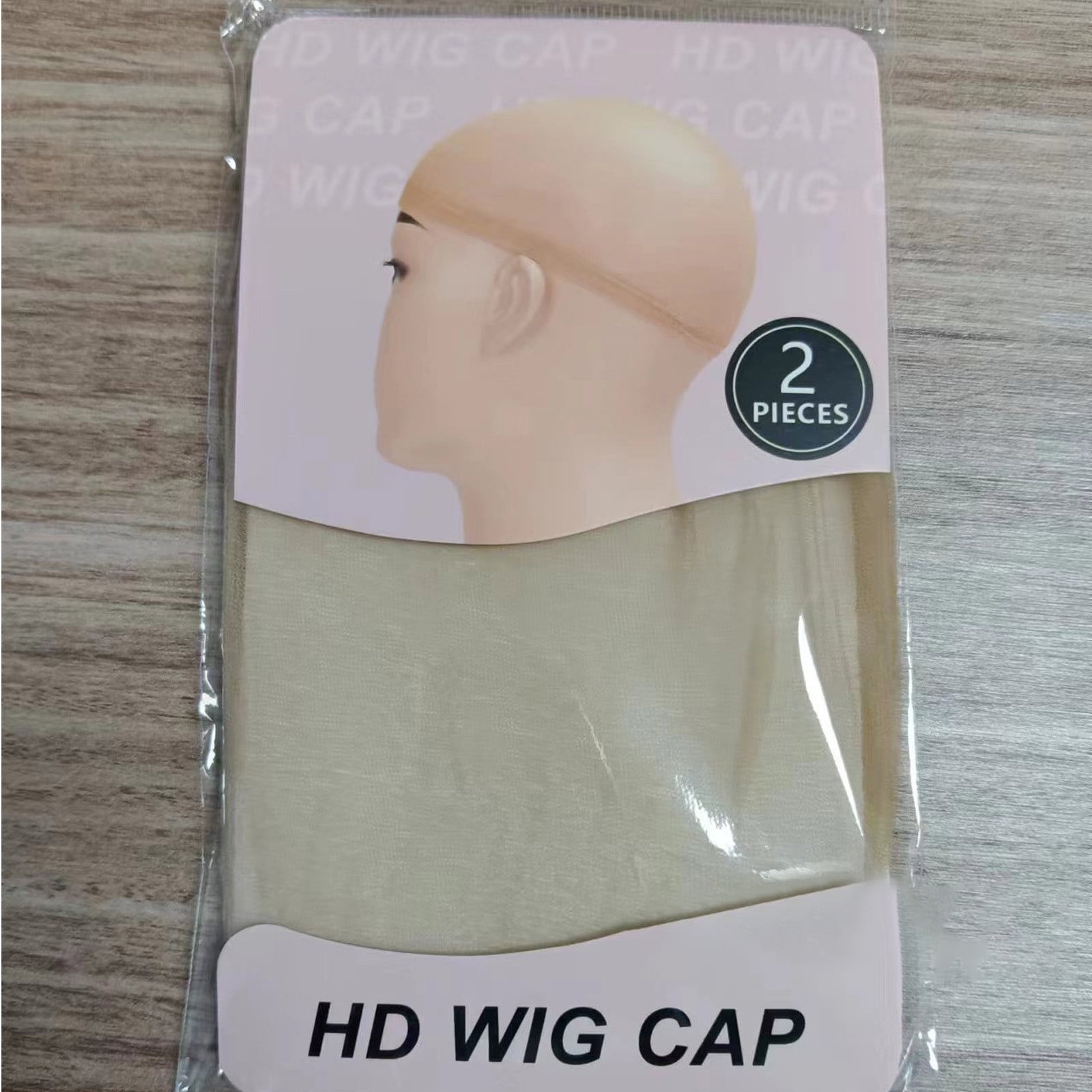 Haarnetz Wig Cap – 100 Stück, Elastisch, Unsichtbar, Für Dutt-Frisuren, Perücken & Beruf, Farbe Braun