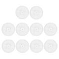 thumbnail image 1 of 10Pcs White Plastic Fan Blades Fixing Nuts for Home and Office Use, 1 of 8