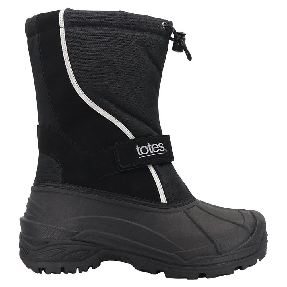 Totes Men's Snowstorm Waterproof Fleece Insulated Winter Boots ...