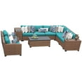 thumbnail image 2 of Laguna 11 Piece Outdoor Wicker Patio Furniture Set 11d, 2 of 5