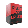 thumbnail image 1 of Jeu de Cartes « Risk It Or Drink It » Jeu à Boire Jeu d'Avant-match Défi, 1 of 5
