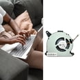 thumbnail image 3 of Laptop Spare Parts-,Mechanical Notebook CPU Cooling Fan 5V 0.6A 4-pin 4-wire for NUC10i3FNH NUC10i5FNH NUC10i7FNH, 3 of 8