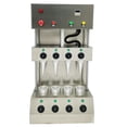 thumbnail image 1 of Pizza Cone Forming Machine 4 Molds Commercial Automatic Handheld Pizza Cone Maker Stainless Steel, 1 of 15