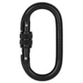 thumbnail image 1 of Yeacher 25KN Professional Climbing Carabiner Screw Locking Gate Carabiner Heavy Duty O-shape Steel Climbing Buckle Lightweight Hammock Locking Clip for Climbing Rappelling Canyoning Hammock Climbing, 1 of 5