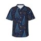 thumbnail image 1 of Fotbe Shining Christmas Tree Camisa Hawaiana para Hombre Unisex – Camisa Casual de Verano con Botones de Manga Corta de Algodón y Lino,3X-Large, 1 of 7