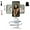 White, variant on Shoplyhube AI Face Tracking Phone Tripod - Auto-Follow 360° Motorized Stand, Rechargeable for iPhone Android Vlogging