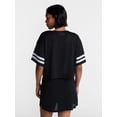 thumbnail image 3 of No Boundaries Jersey Top and Skort Set, 2-Piece, Women's XXS-4X, 3 of 5