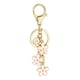 thumbnail image 2 of Letra del llavero, colgante de llaves de letras, lindos encantos de flores de regalo para llave llave para mujeres para niñas para mochilas de Rosa, 2 of 10